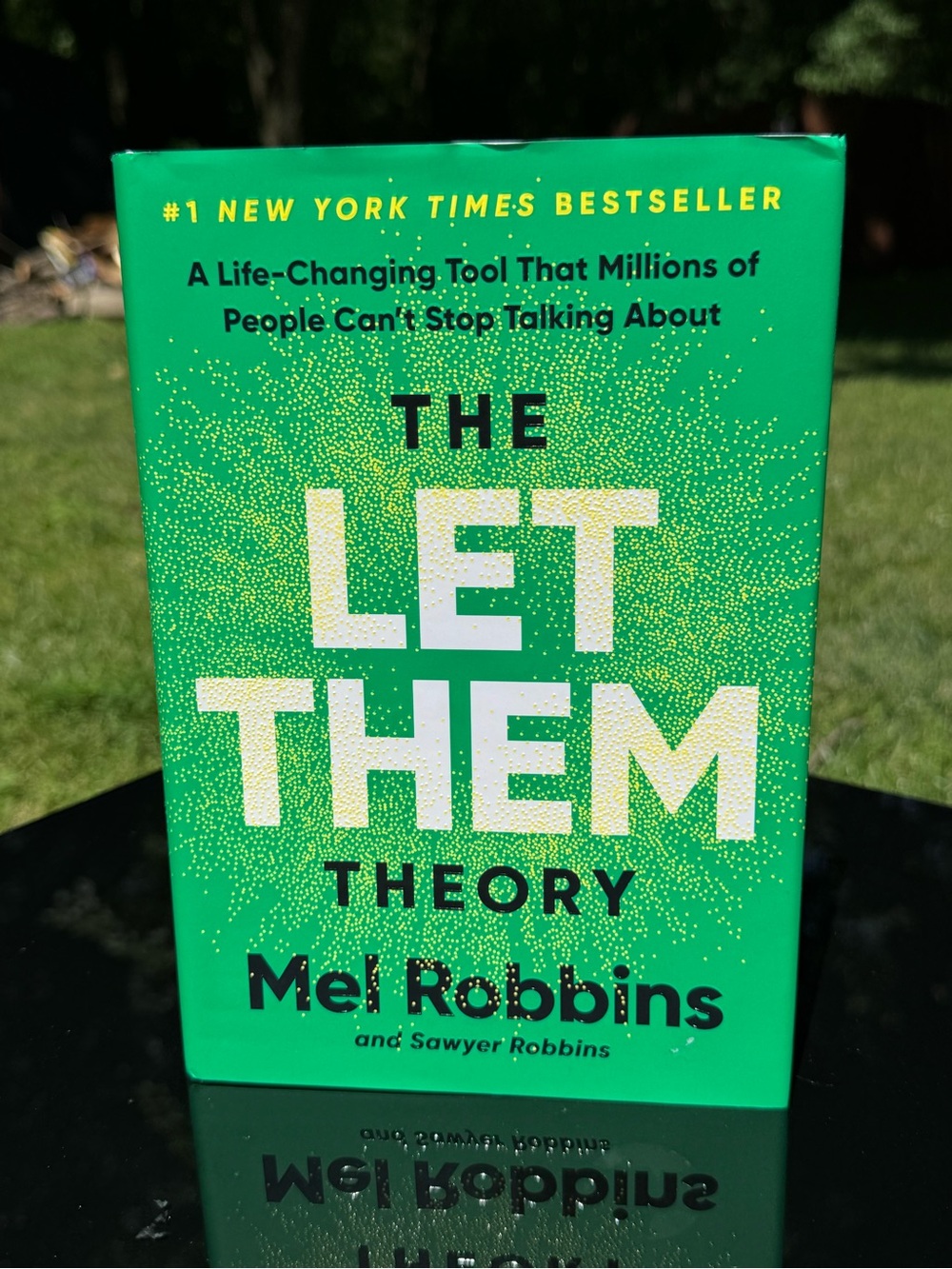 The Let Them Theory by Mel Robbin’s– Green Hardcover book